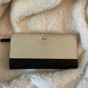 Kate spade white wallet